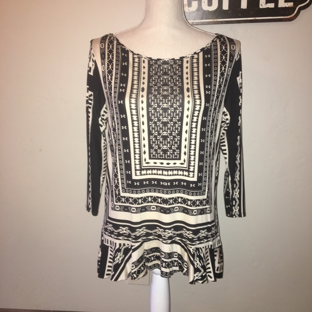 Anthro Weston Wear Tunic Top Size Large